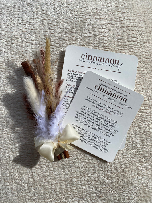 Cinnamon Abundance Wand